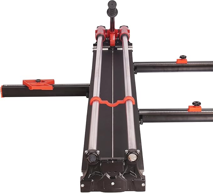 48" Double Slider Manual Tile Cutter Wide Aluminum Base Plate Ceramic Cutters Heavy Duty 1200mm (48inch/120cm) RJ1200JCSG