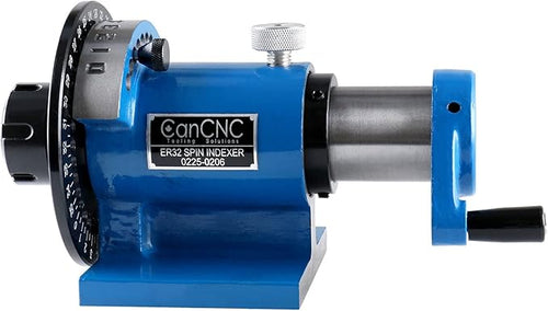 0225-0206 ER32 Precision Indexing and Grinding Spin Index, w/a Wrench