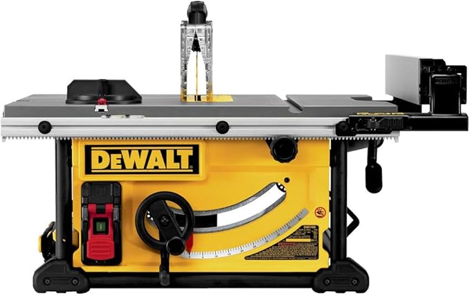 DEWALT 10-Inch Table Saw with Rolling Stand, 32-1/2-Inch Rip Capacity (DWE7491RS)