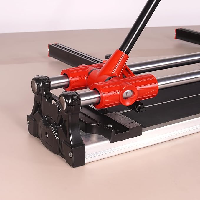 48" Double Slider Manual Tile Cutter Wide Aluminum Base Plate Ceramic Cutters Heavy Duty 1200mm (48inch/120cm) RJ1200JCSG