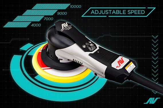 AirVANTAGE 6" Palm-Style, 2nd Generation Advanced Electric Sander Non-Vacuum with Low-Profile Pad (3/32- Hook & Loop)