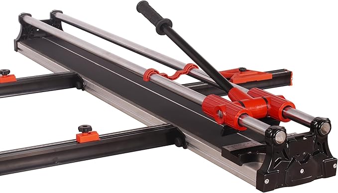 48" Double Slider Manual Tile Cutter Wide Aluminum Base Plate Ceramic Cutters Heavy Duty 1200mm (48inch/120cm) RJ1200JCSG