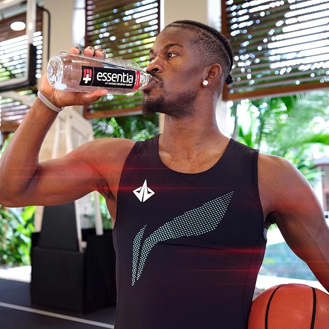 Essentia Water Bottled, Ionized Alkaline Water:99.9% Pure, Infused With Electrolytes, 9.5 pH Or Higher With A Clean, Smooth Taste, 1 Litre (Pack of 12)