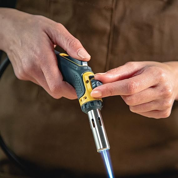Bernzomatic FirePoint Creator Tool, Precision Flame Hand Torch for use with Bernzomatic MAP-Pro or Propane Fuel (Firepoint Tool)